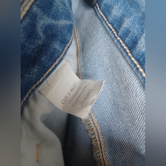 L'AGENCE Harrison High Rise Straight in Alamo - Picture 8 of 8